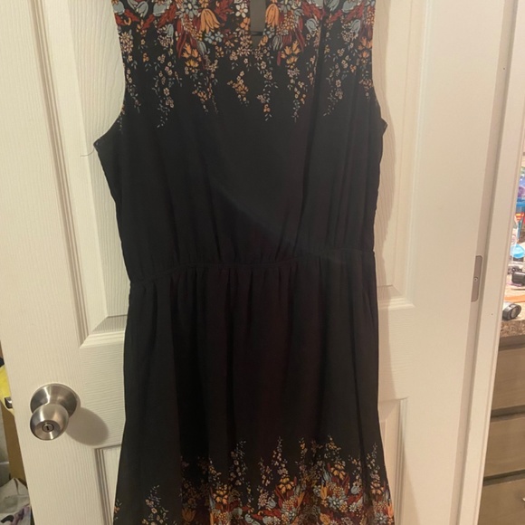 Maurice’s Black and Floral Tank Dress - Picture 3 of 3